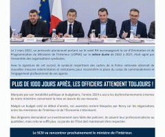 OÙ SONT PASSÉES LES MESURES SIGNÉES LORS DU PROTOCOLE LOPMI DU 2 MARS 2022 ?