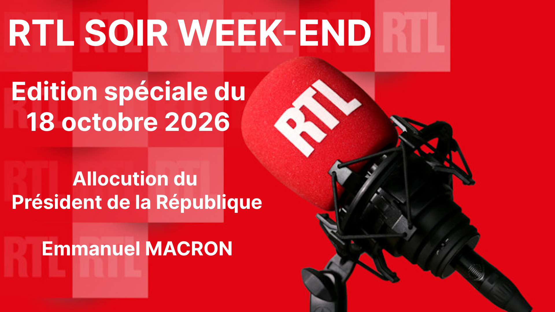 INTERVIEW DU SECRÉTAIRE GÉNÉRAL DU SCSI DIDIER RENDU DANS RTL SOIR WEEK-END